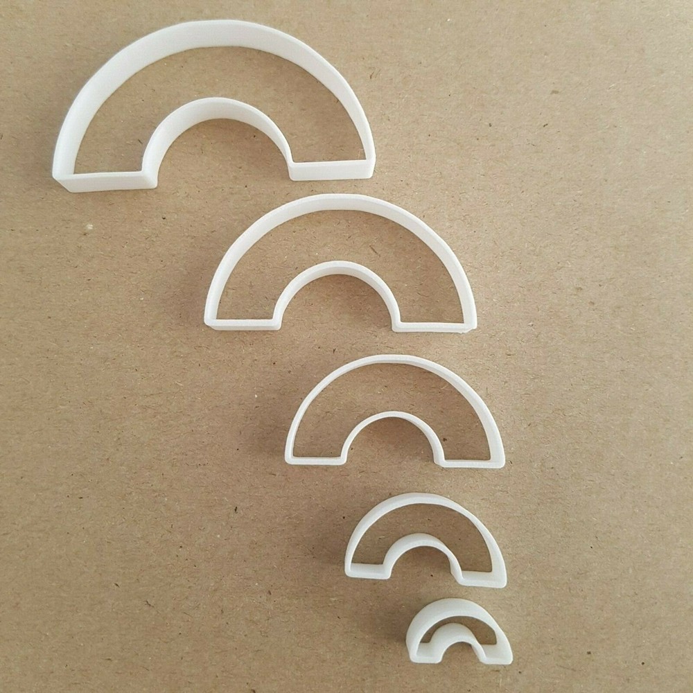 Rainbow Shape Mini Fondant Cutter Small Sugarcraft Icing Tiny Sharp Stencil