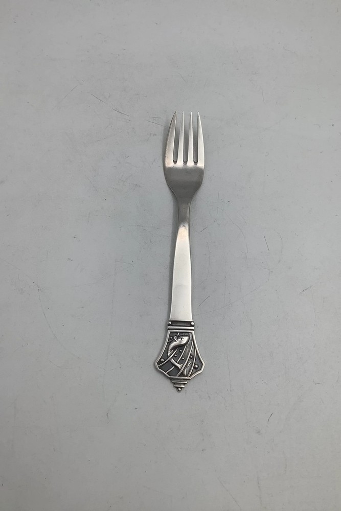 Evald Nielsen Sterling Silver Fishing Fork