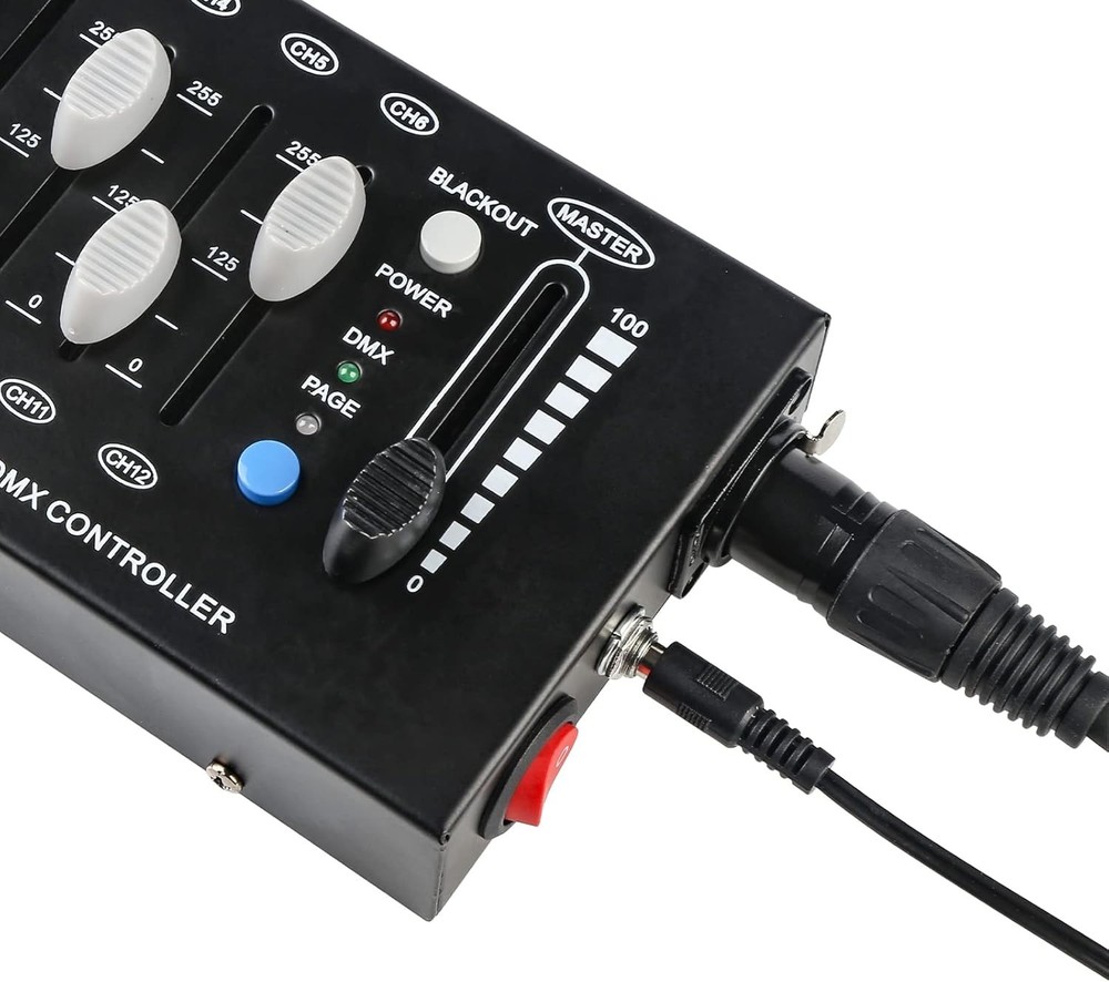 12 Channel DMX dimming Controller, mini dj Lighting Controller,DMX512 Si
