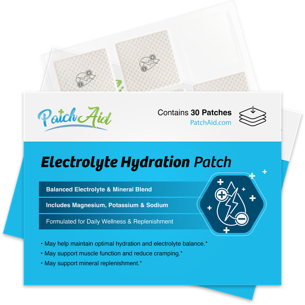 Electrolyte Hydration Patch by PatchAid