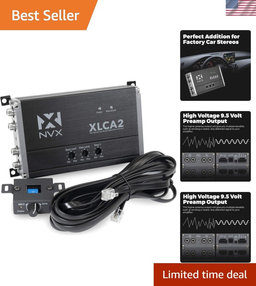 Adaptive 2-Channel Line Out Converter with xBOOST for Enhanced Audio Experience