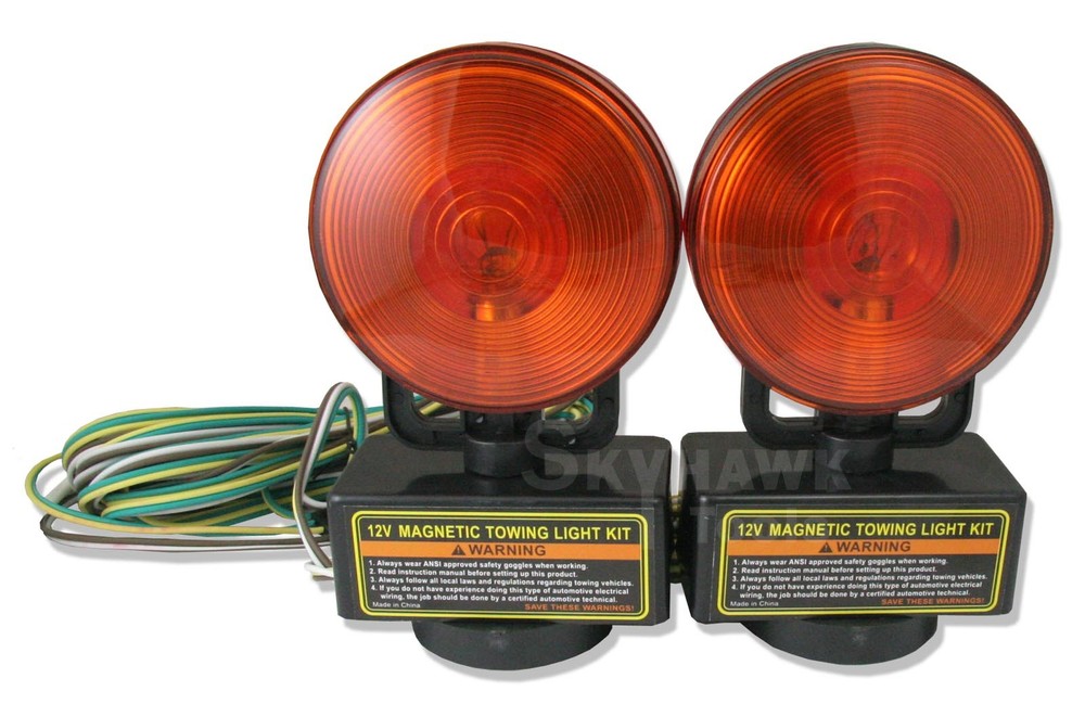12 Volt Magnetic Trailer Light Kit(double sided) 100,000 Lights Hours