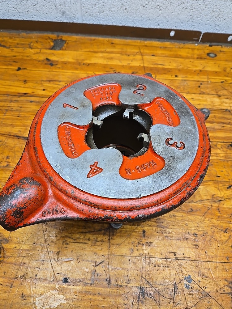 Ridgid No65-R Pipe Threader 1” To 2” No Handle