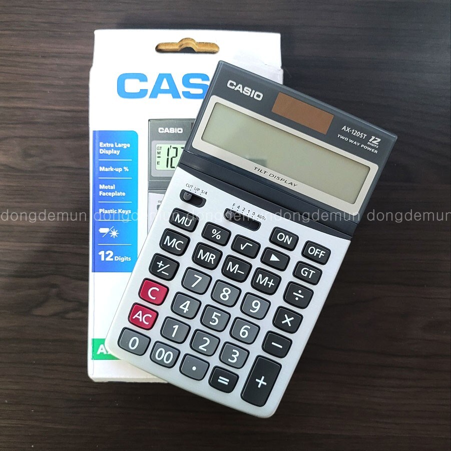 AX-120 Casio Calculator NEW OFFICE AX-120ST