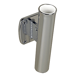 C.E. Smith 53750 Single Aluminum 5° Transom Mount Rod Holder