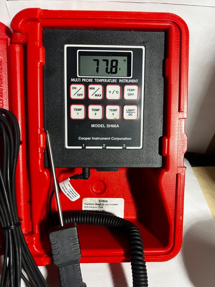 Cooper SH66A Multi Probe Temperature Instrument