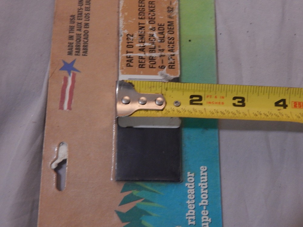 Max Power Replacement Edger Blade Black & Decker 6-1/4" Part 0122