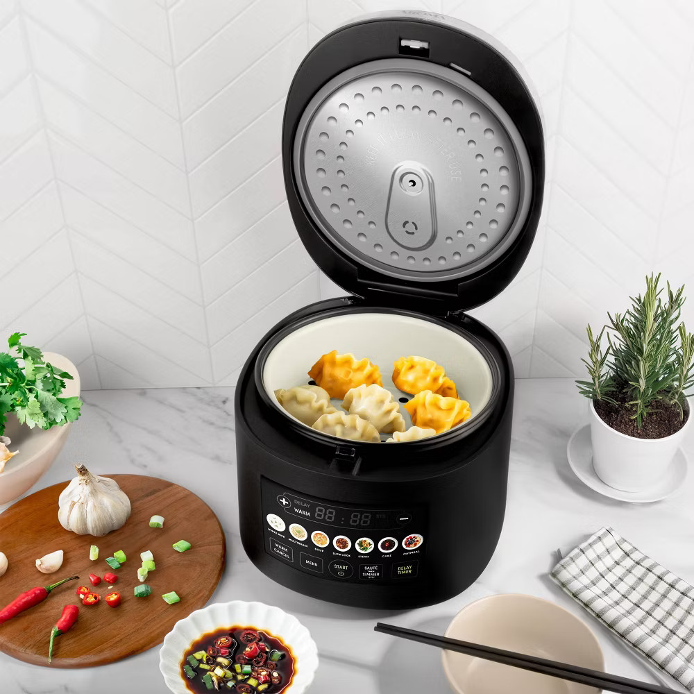 Aroma 20 Cup Digital Rice Cooker Black