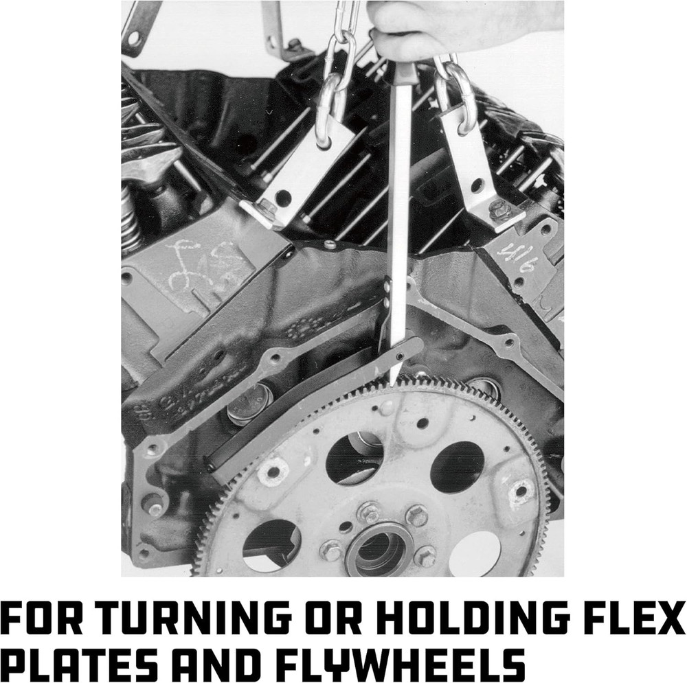 Flywheel Turning Tool, Flex Plate Tool, Flywheel Wrench, Engine Rotating Tool, T