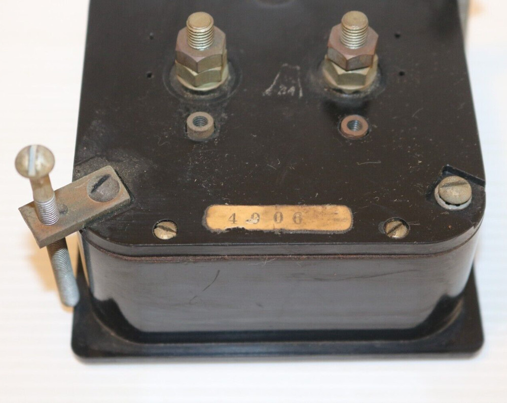 WESTON VOLTS DC Voltmeter, 200 OHMS PER VOLT, Model 741