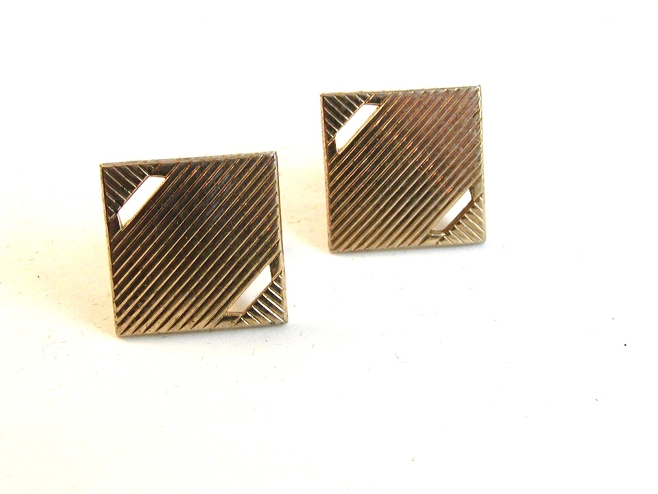 Vintage jGold Tone Cufflinks