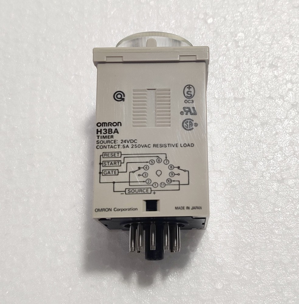 Omron H3BA Timer 24VDC 0.5s-100h