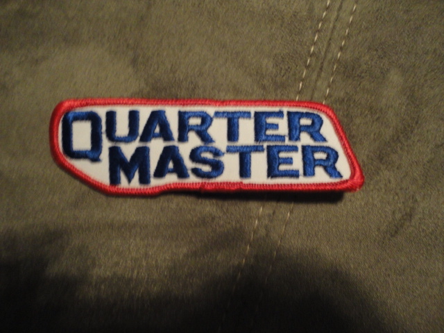 Quarter Master Patch - Original! NEW!