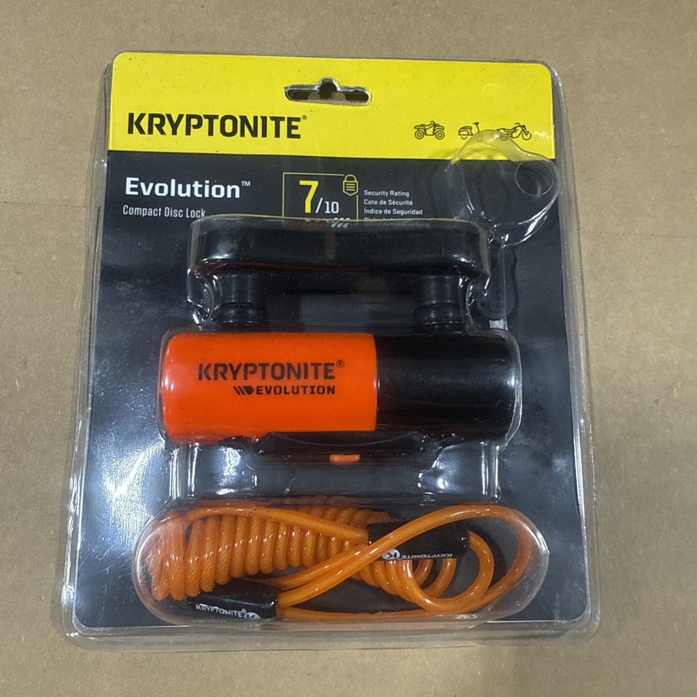 Kryptonite Evolution Compact Disc Lock 003212 NEW