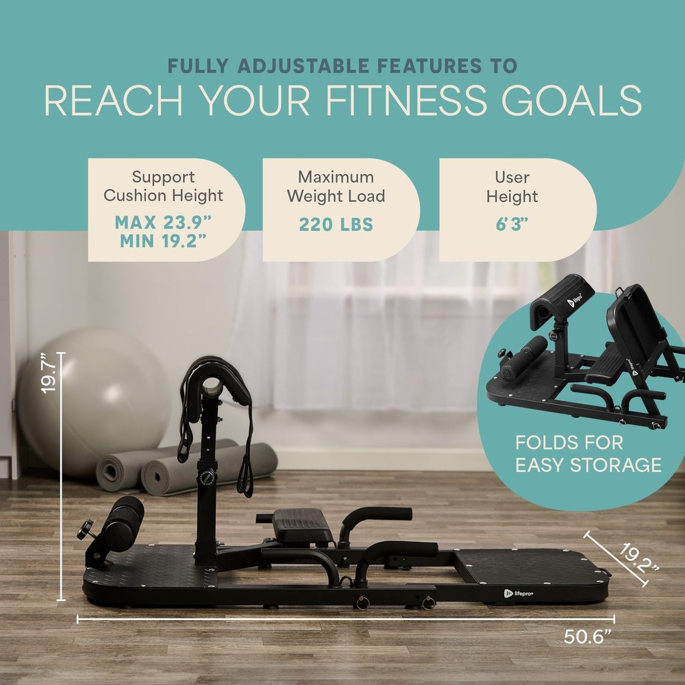 Hip Thrust Machine – Adjustable Glutes Workout Equipment for Home - GluteBlast..