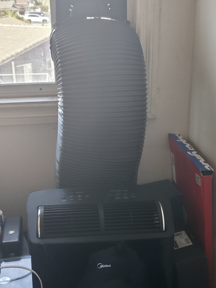 Midea Duo MAP12S1TBL Portable Air Conditioner - Black with Remote