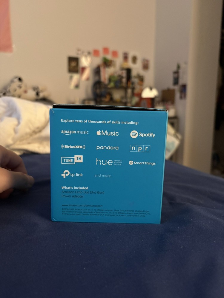 Amazon Echo Dot (3rd Generation) Smart Speaker - Charcoal