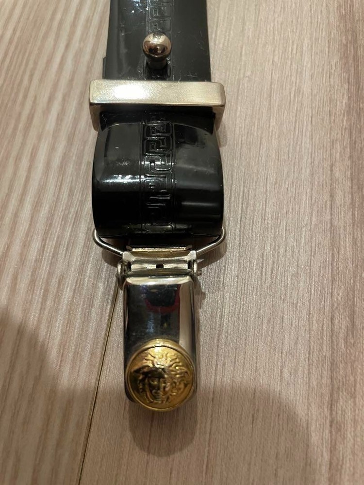 VERSACE Young Suspender Black Used