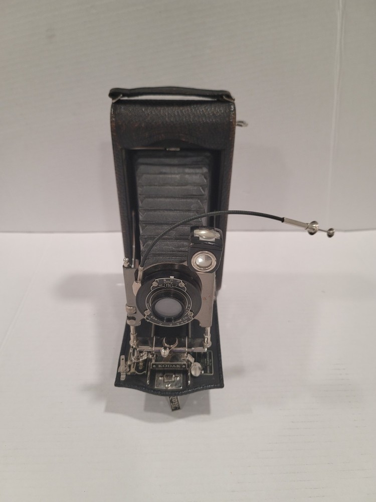 Kodak Vintage 3A Rangefinder Autographic Special Model B Camera Orginal Case