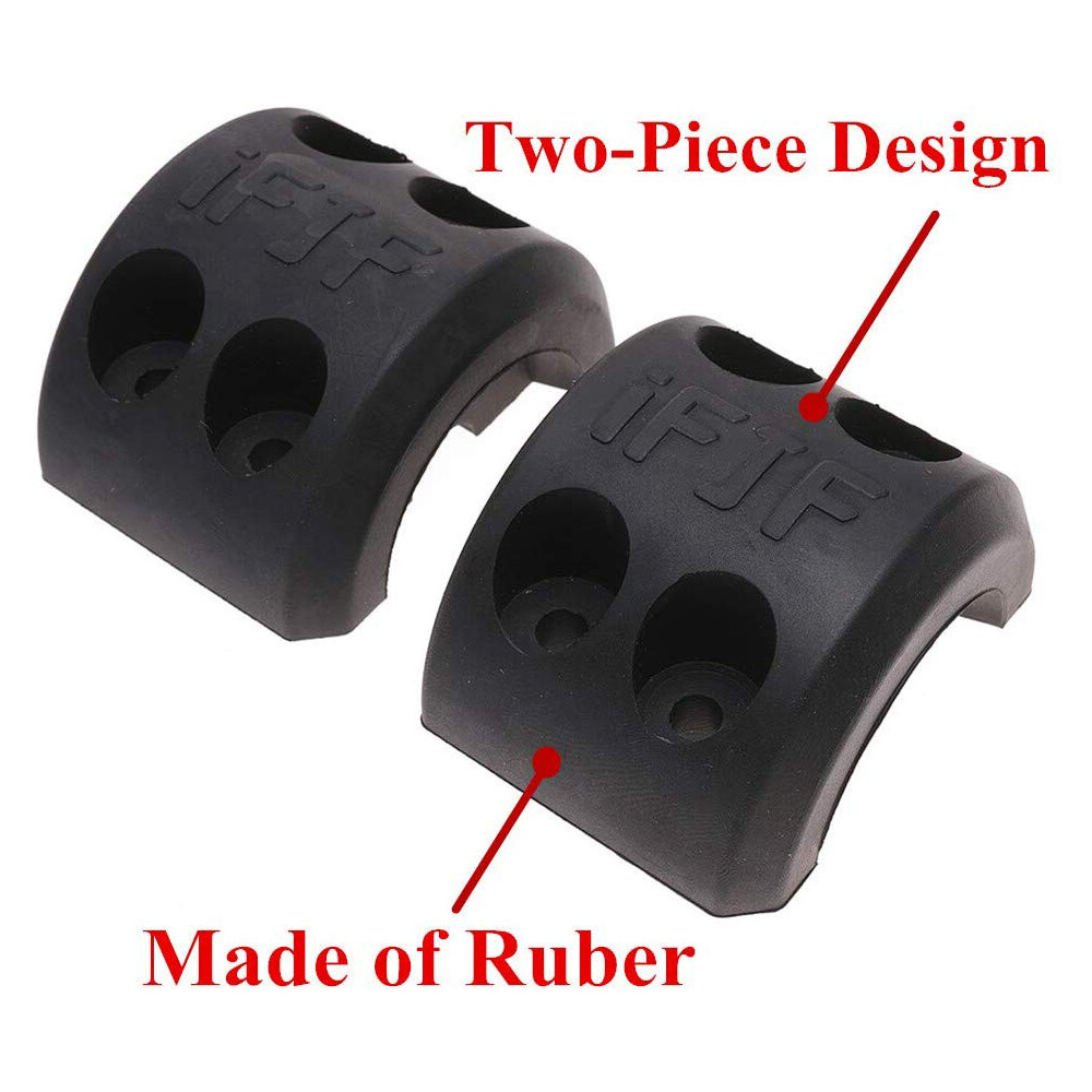 2pcs Shock Absorbent Waterproof Rubber Prevent Pulling,Eliminate Abrasion
