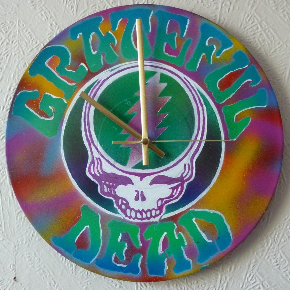 GRATEFUL DEAD  record wall clock..