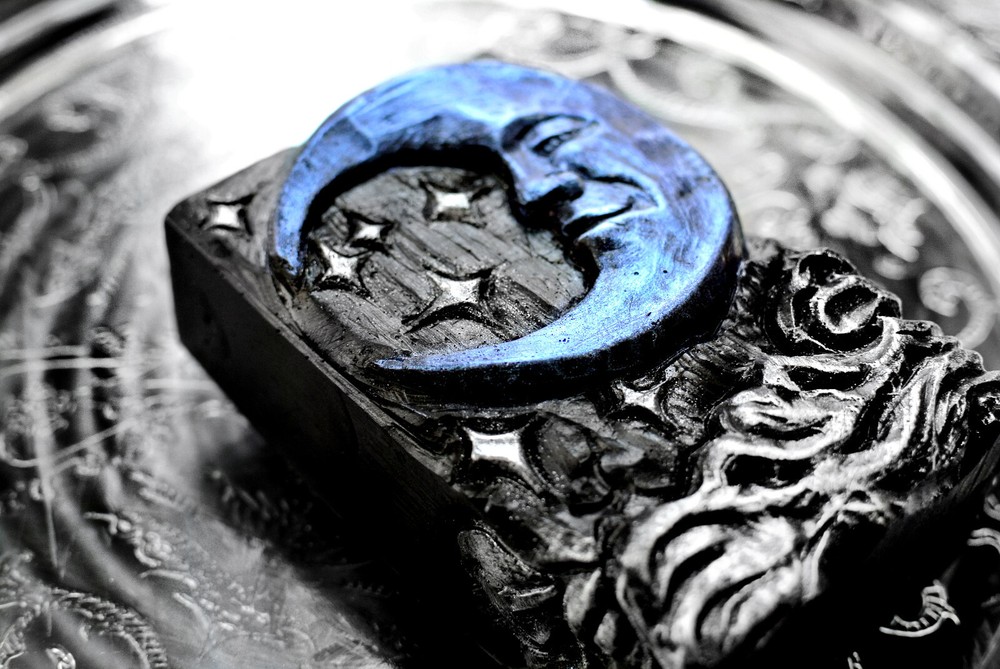 MOON SILICONE MOLD for soap making and other crafts