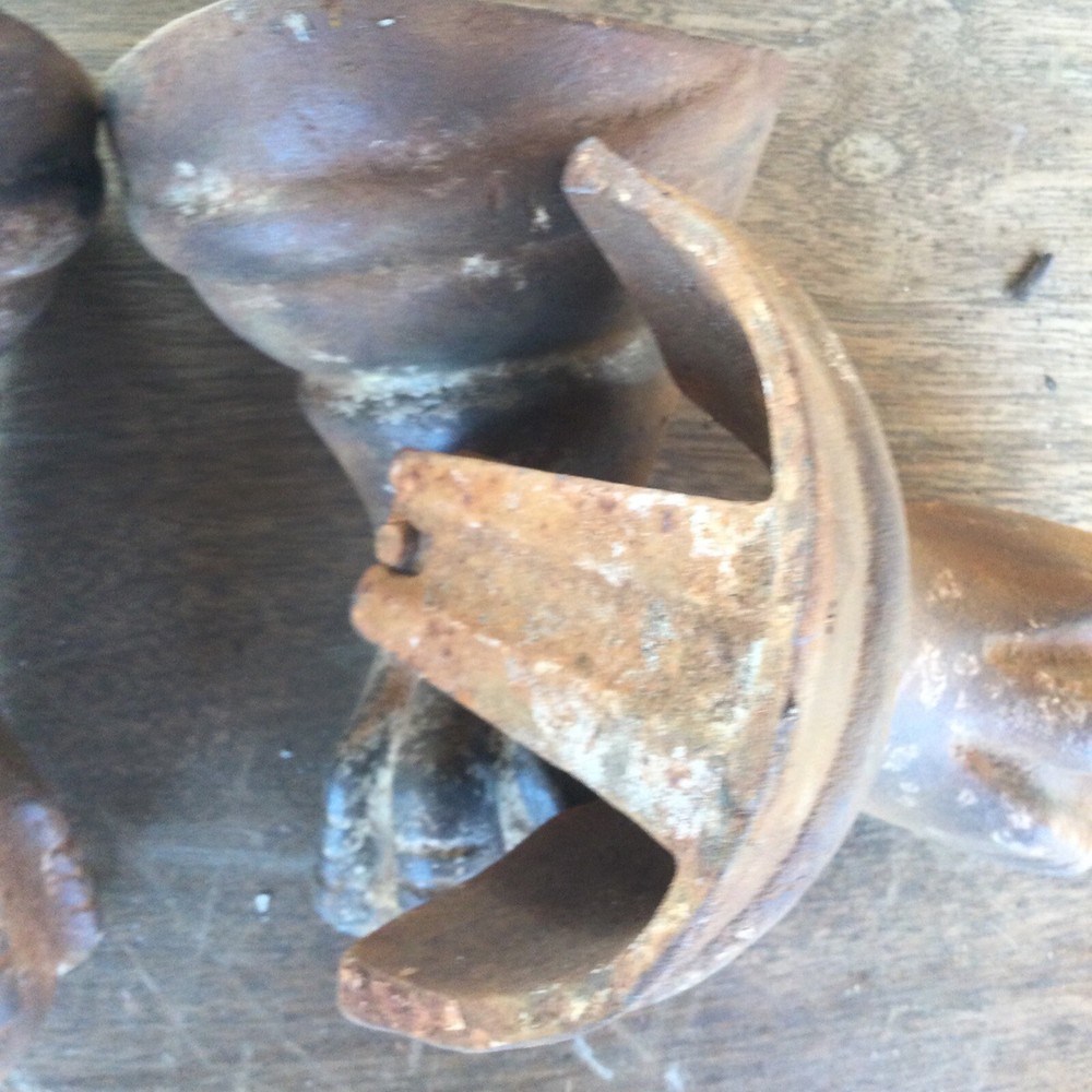 Claw Legs CAST IRON 3 7” Antique