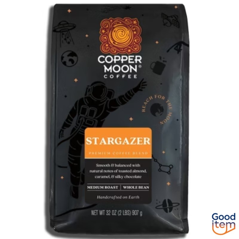 Copper Moon Stargazer Blend Medium Roast Whole Bean Coffee - 2lbs