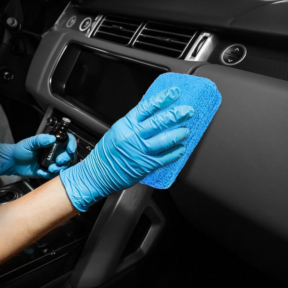 Microfiber Car Applicator Pads 8 Pack 5"x3" Wax Polish Sponge