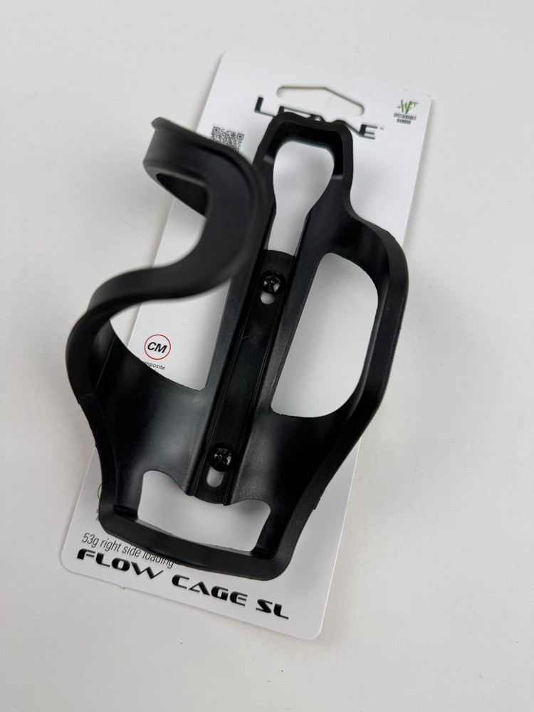 Lezyne Flow Cage SL Bottle Cage RIGHT LOADING Flat BLACK