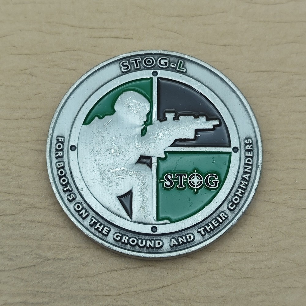 Simulation for Training and Operations Group-Land Challenge Coin