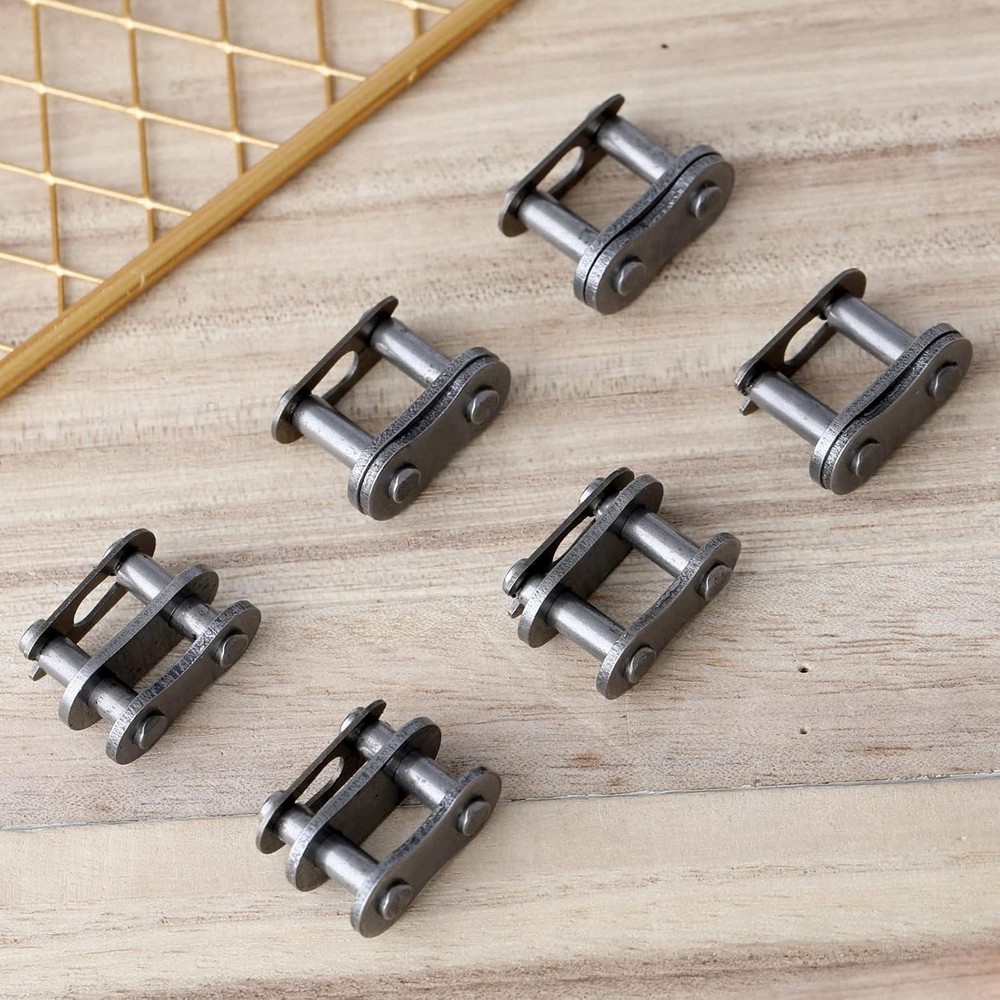High-Quality 8-Pack Roller Chain Connector Links for Bikes, Pit ATVs, Mini Bikes