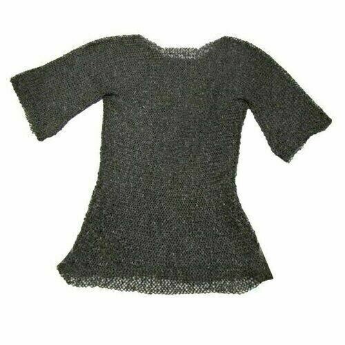 Roman Chainmail Shirt Flat Riveted Flat Washr Medieval ChainMail Armor