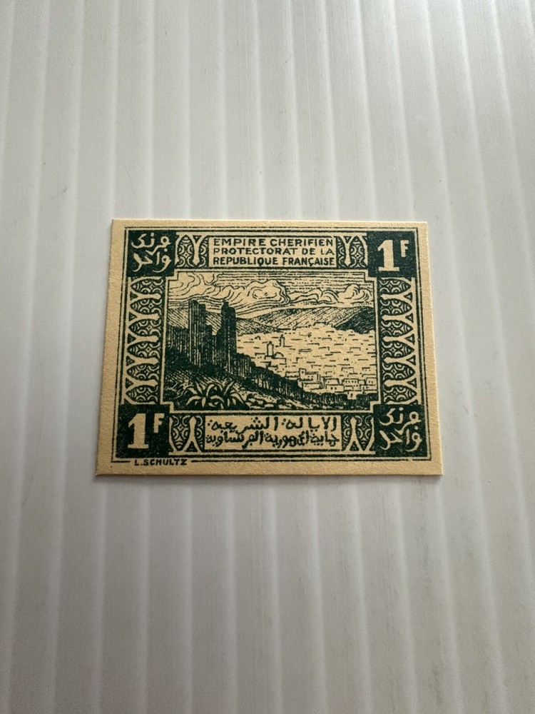Morocco 1 Franc 1944 Crisp UNC Rare