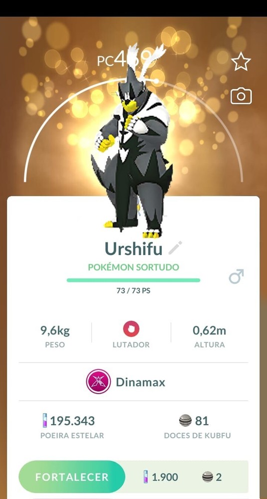 Urshifu non-shiny pokemon GO (Read Description)