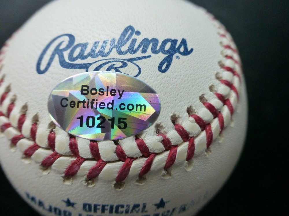 Max Alvis Signed Major League Baseball with Case & COA