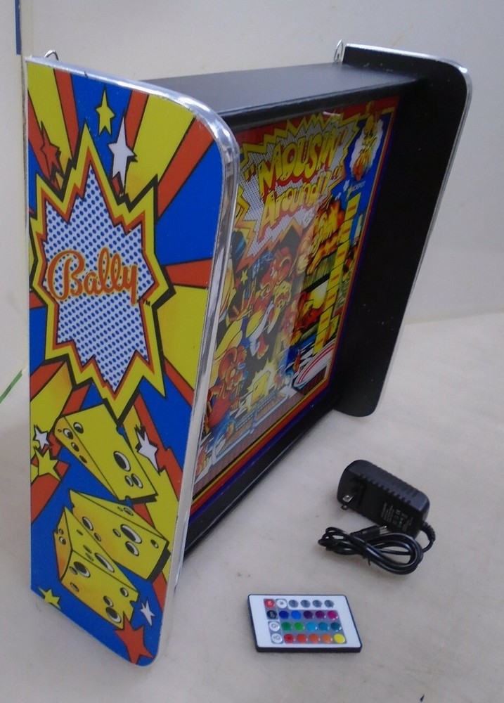 Bally Mousin Around Pinball Head LED Display light box