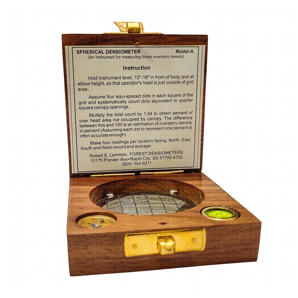 Spherical Densitometer - Canopy Density Tool for Forestry & Environmental Use