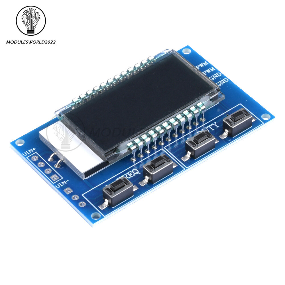 PWM Pulse Frequency Duty Cycle Square Wave Adjustable Module Signal Generator