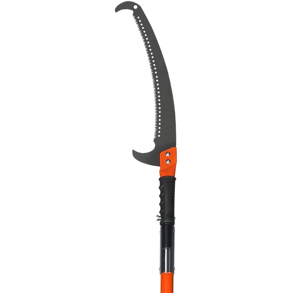 Manual Pole Saw 7.3-27ft Extendable Tree Pruner Blade High Branches Trimming
