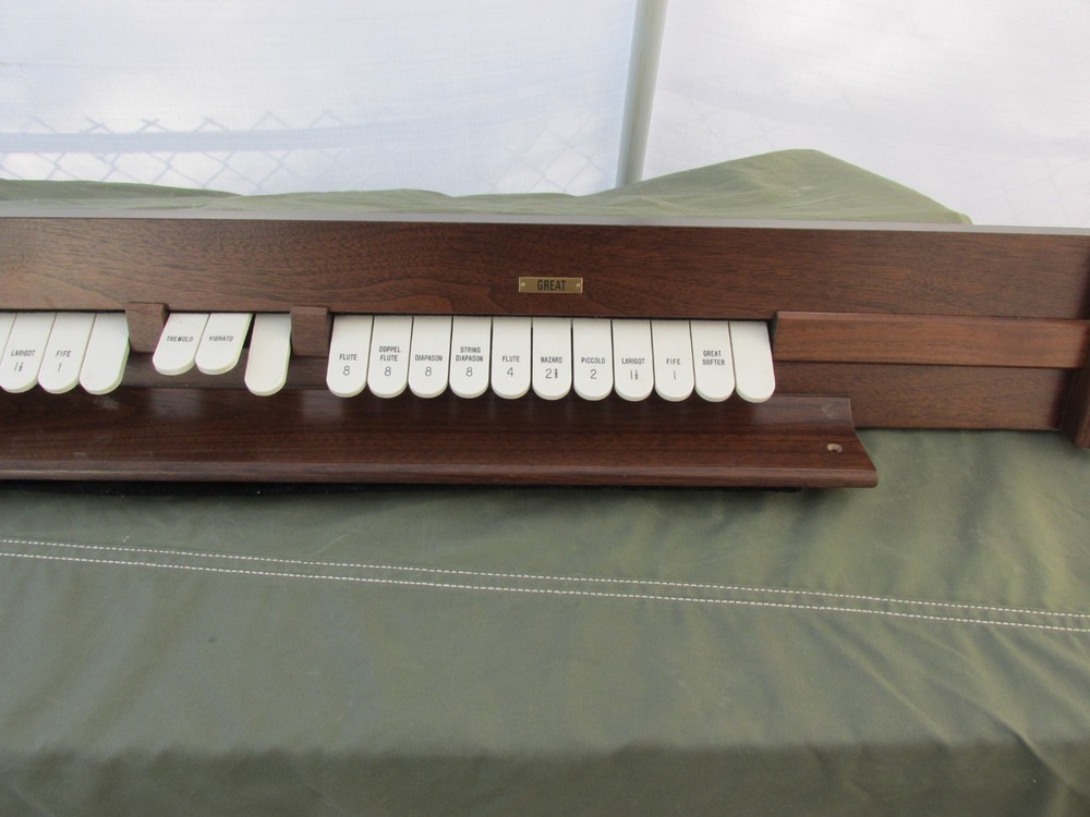 Allen Organ T-12A Tab Rail Panel