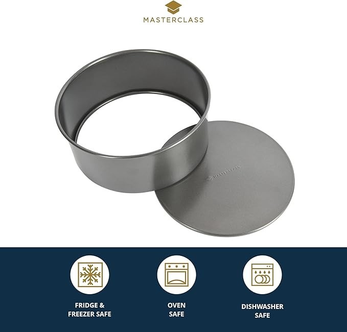MasterClass Tall Non-stick Cake Maker / Baking Pan with Removable Base