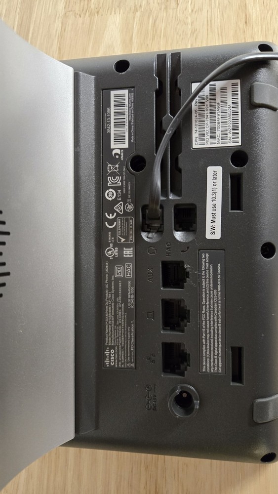 Two Cisco CP-7841 Telephones