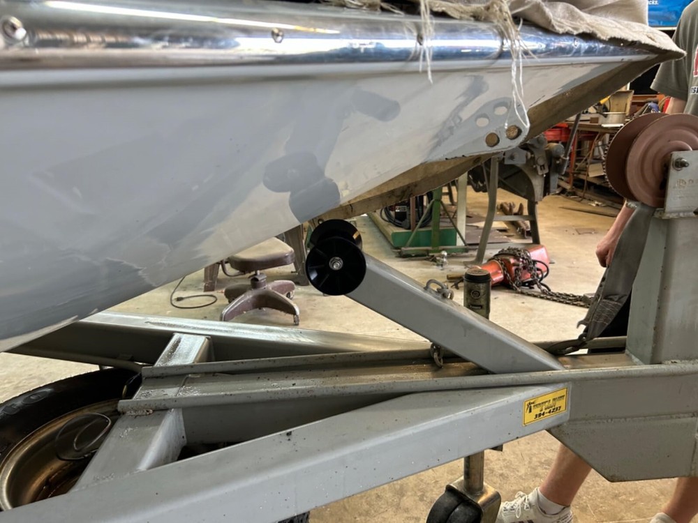 3" Boat Trailer Bow Roller Assembly w/ Spoke for Trailer Keel Roller 1/2" Shaft