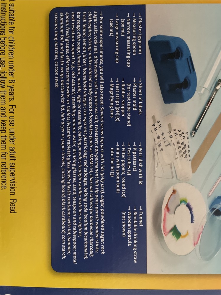 Kids First Chemistry Set Ages 8 +