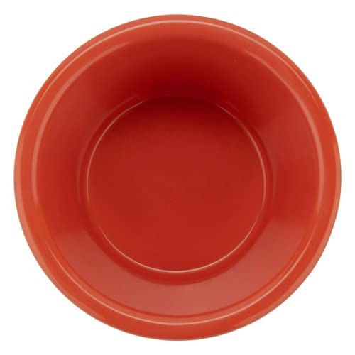 Ramekin - Melamine 3 oz. Capacity, Smooth, Orange, 12/CS