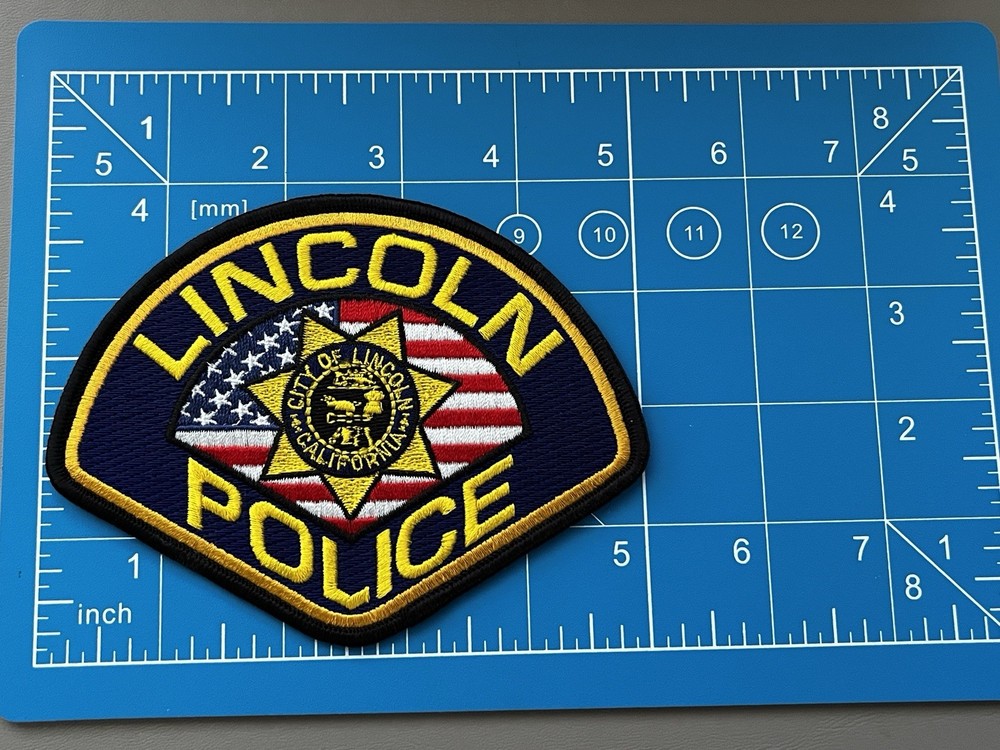 Lincoln (CA) Police Dept Patch