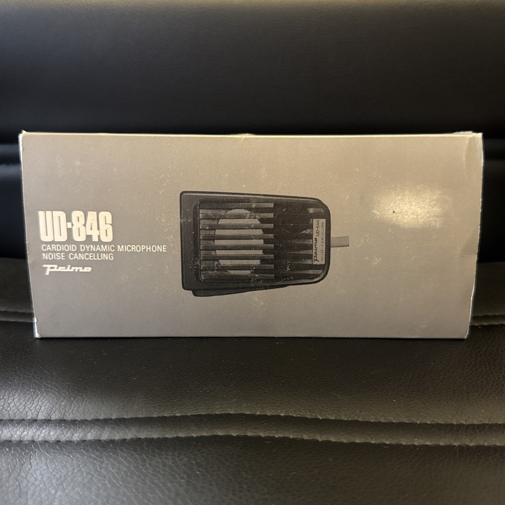 Vintage Primo UD-846 Dynamic Microphone NEW READ