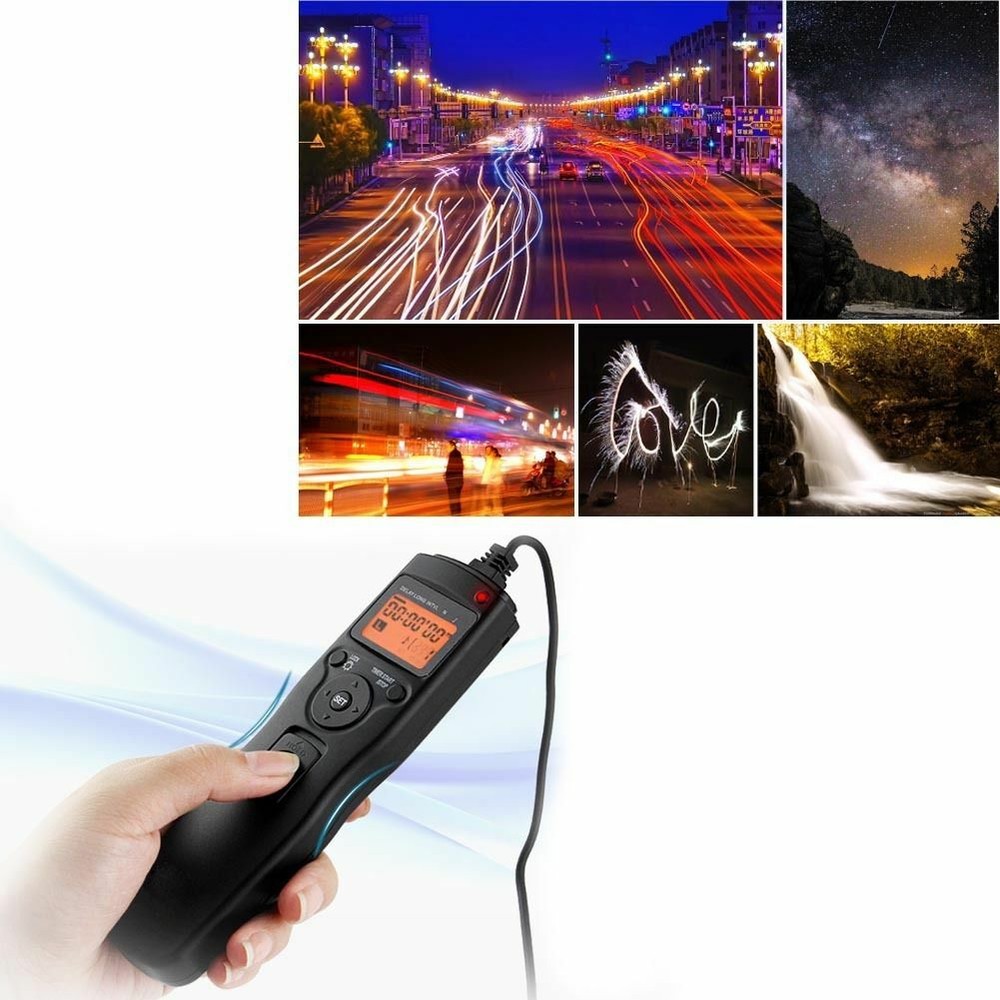 LCD Intervalometer Timer Remote For Sony A58 NEX-3NL A7 A7R A6000 A3000 HX300