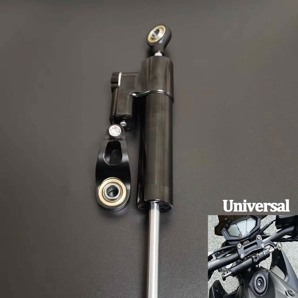 Steering Damper Stabilizer Safe Control Universal Black Damper CNC Motorcycle